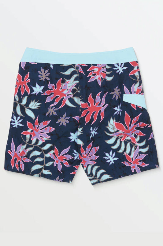 Floral Motion Mod-Tech Trunks - NVY