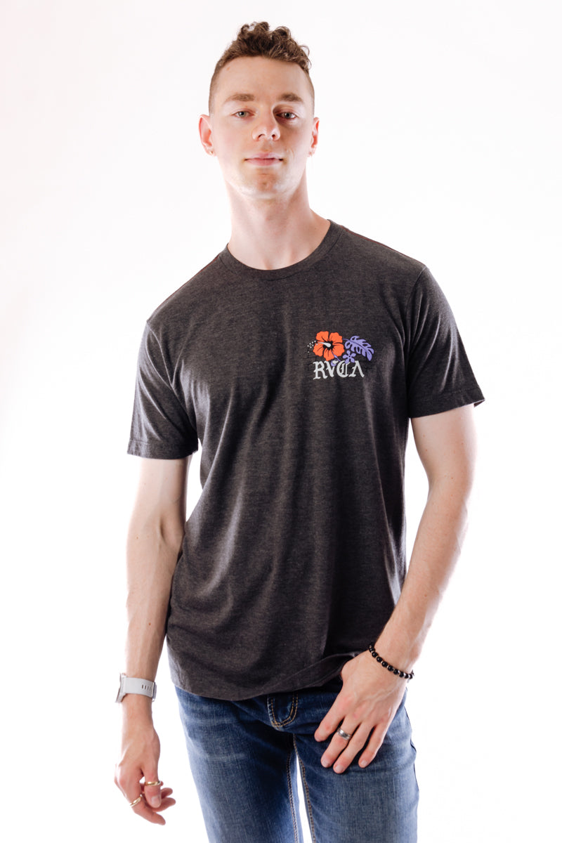 Floral Park Tee - BLK