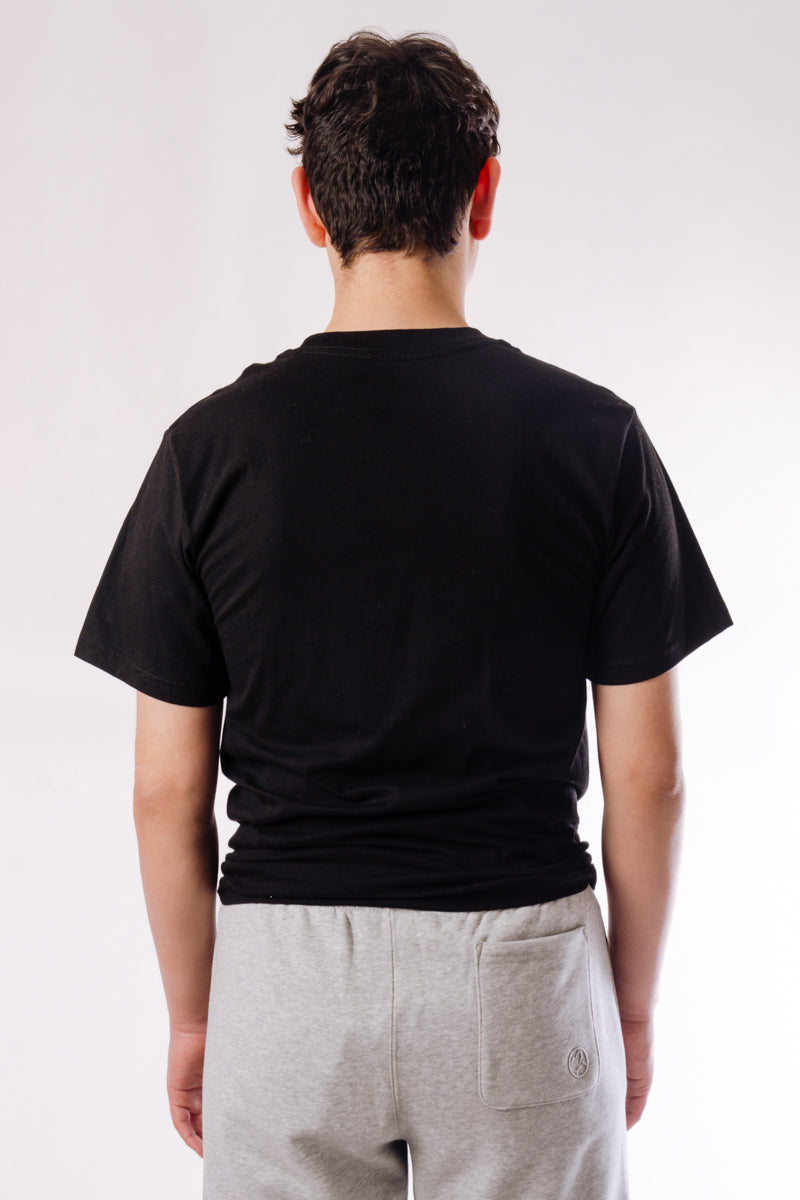 Fracking Pocket Label Tee - BLK