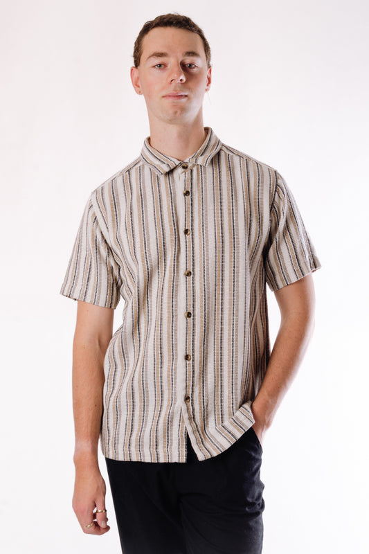  Gobi Short Sleeve Shirt - TAN