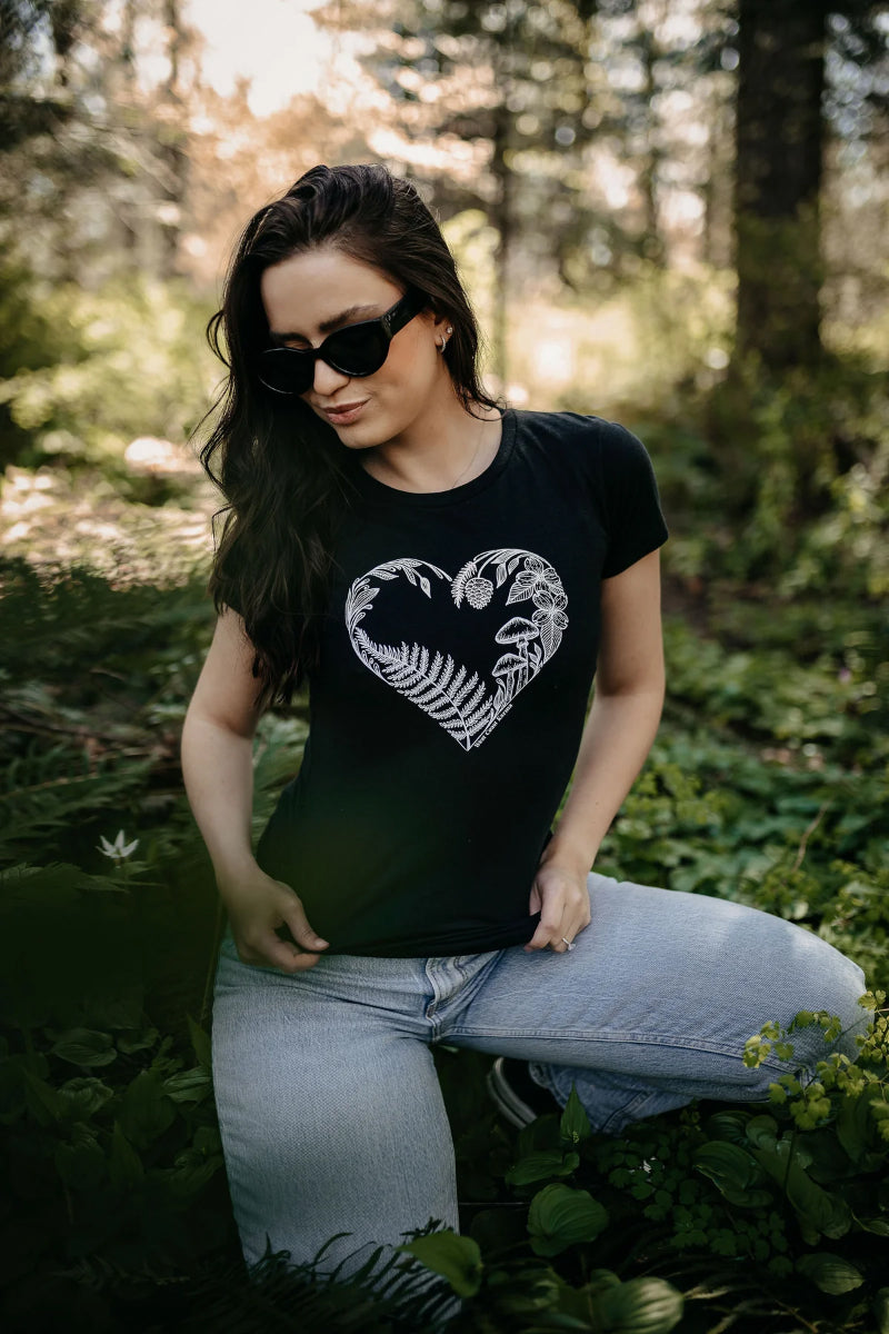 Heart Creation Tee - BLK