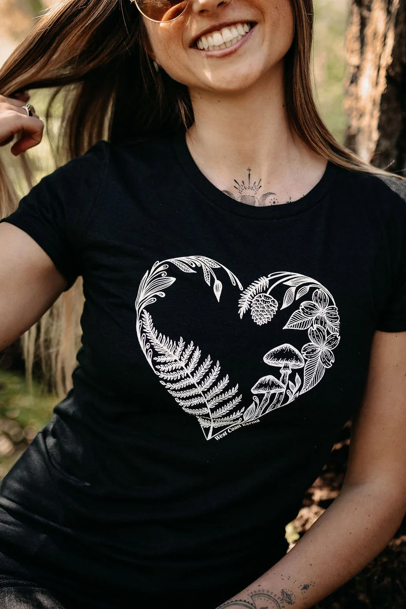 Heart Creation Tee - BLK