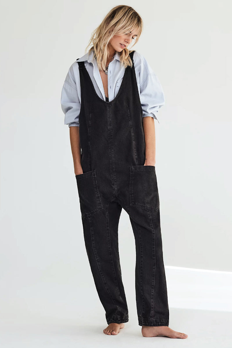 High Roller Jumpsuit - BLK