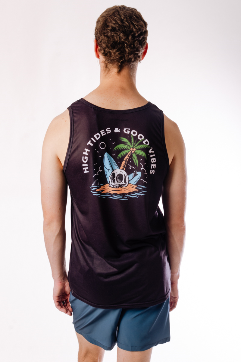 High Tides Tank - BLK