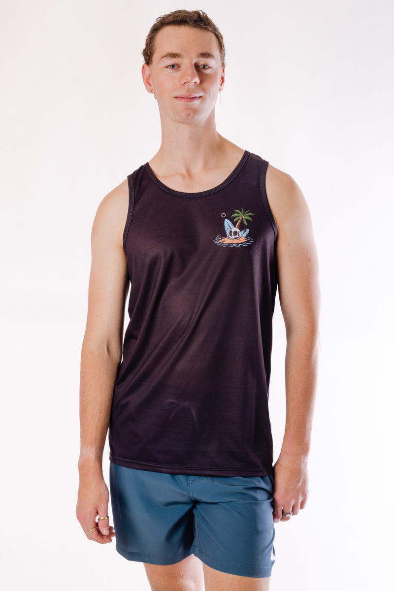 High Tides Tank - BLK