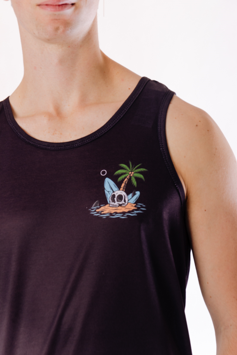 High Tides Tank - BLK