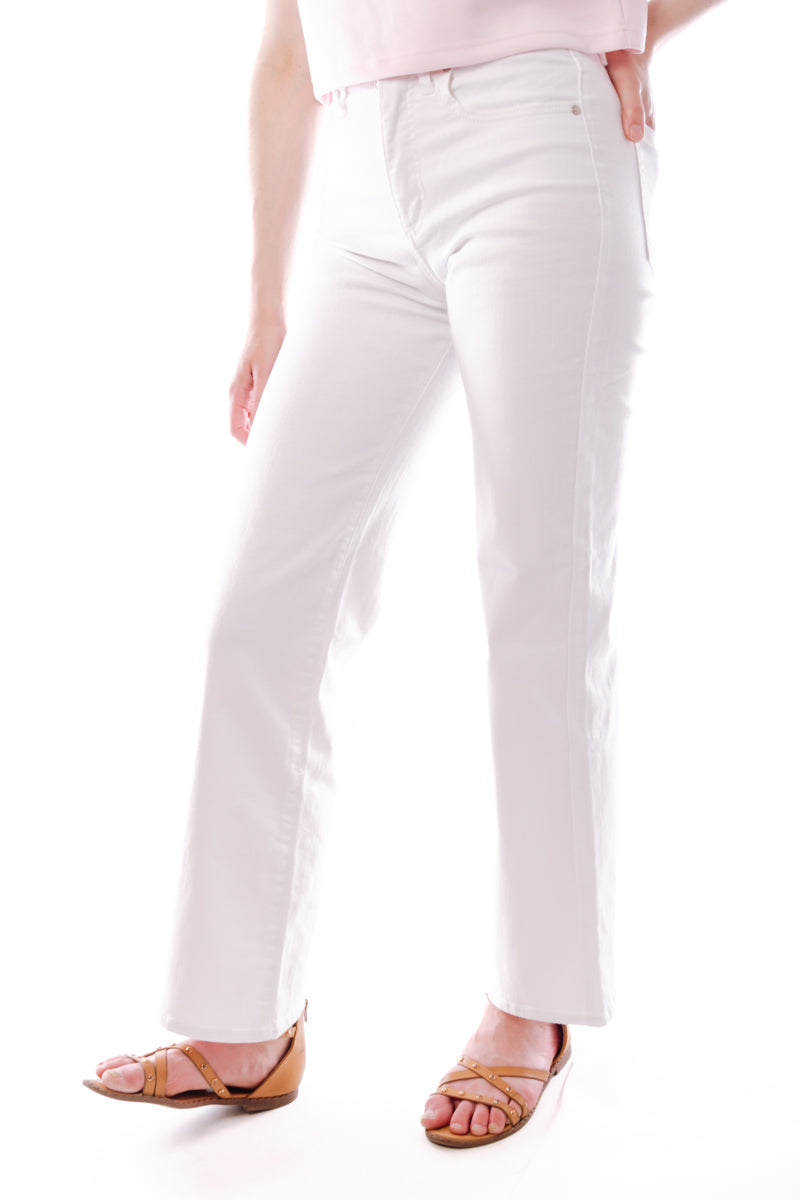 Highly Desirable High Rise Trouser Leg Jeans