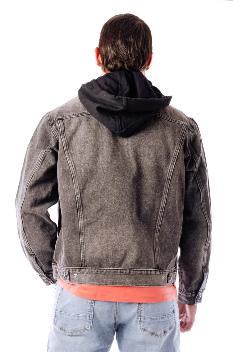 Hooded Trucker Jacket - SLO