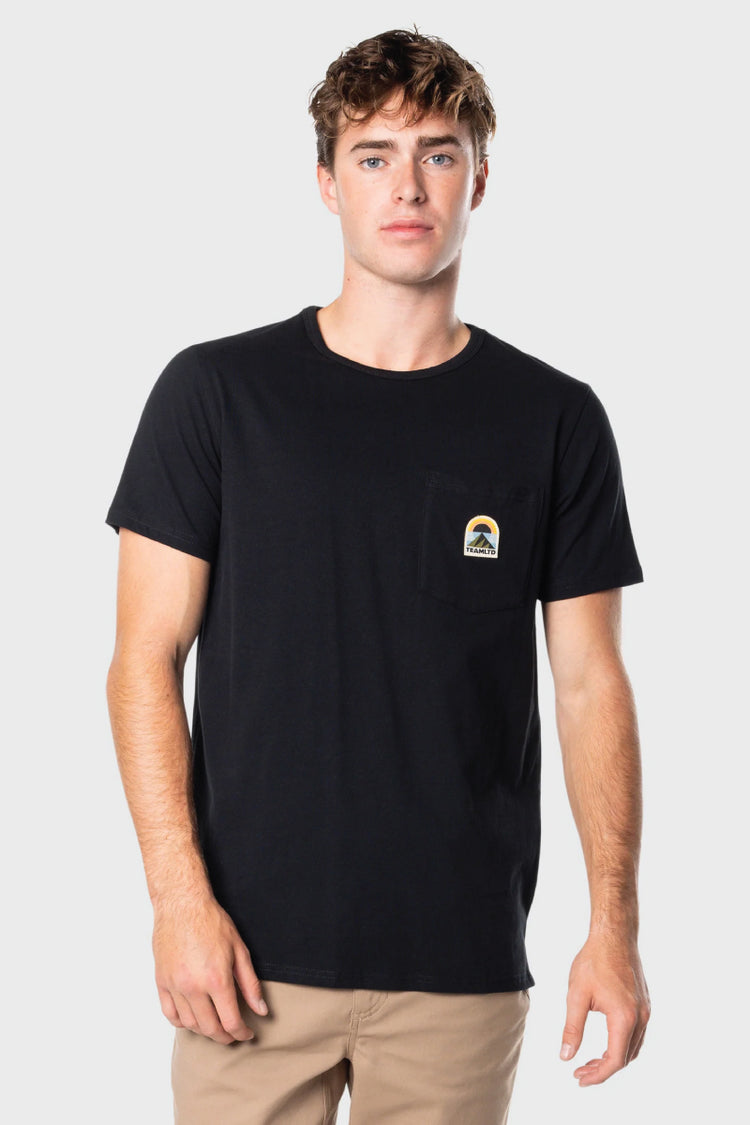 Horizon Pocket Tee - BLK