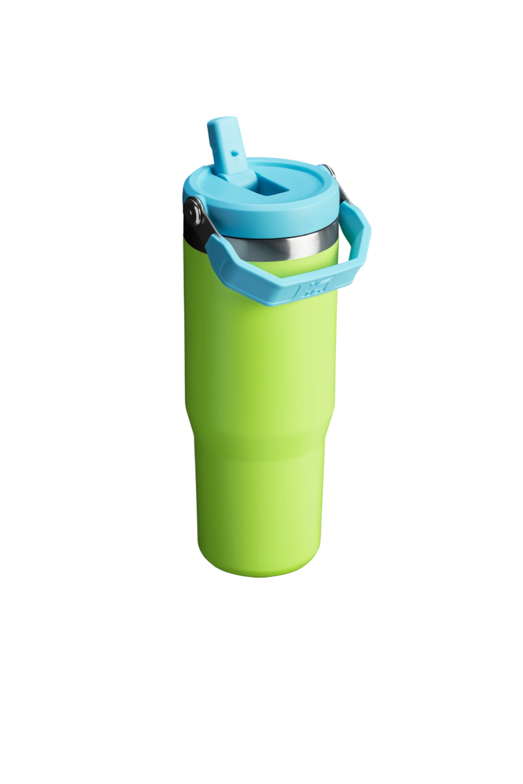 Iceflow Flip Straw Tumbler 30 oz - Bright Lime - BRL