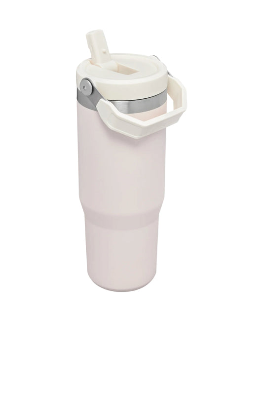 Iceflow Flip Straw Tumbler 30 oz - Rose Quartz - RQZ