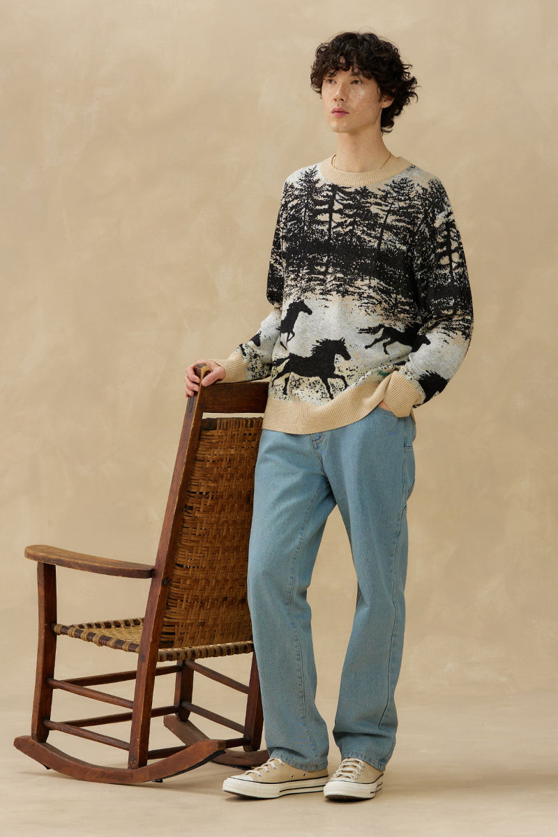 Jacquard Sweater