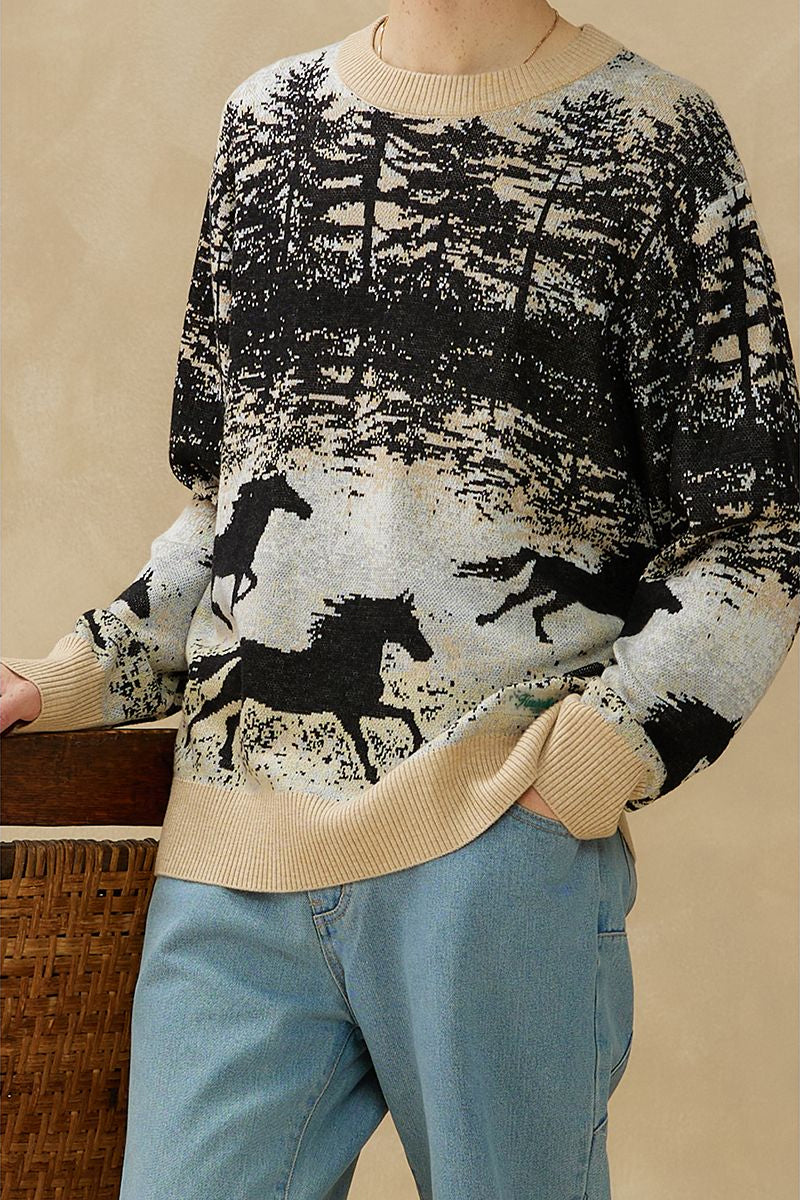 Jacquard Sweater