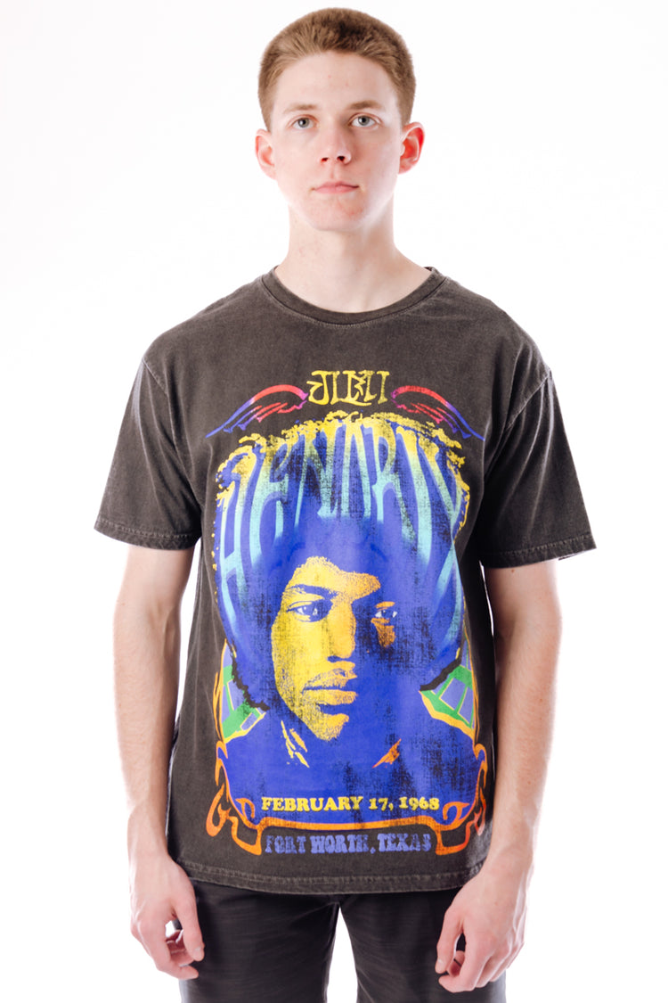 Jimi Hendrix Tee - BLK