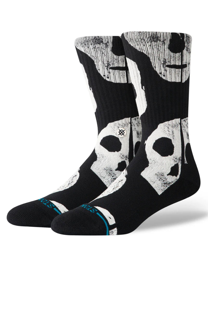 Jolly Rogers Crew Sock - BLK