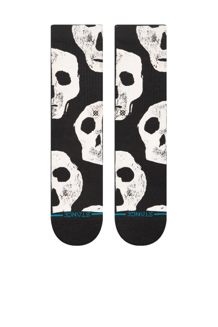 Jolly Rogers Crew Sock - BLK