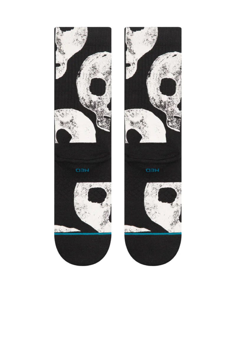 Jolly Rogers Crew Sock - BLK