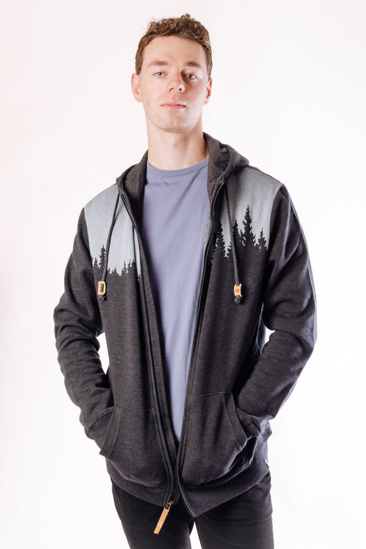 Juniper Zip Hoodie - BLK