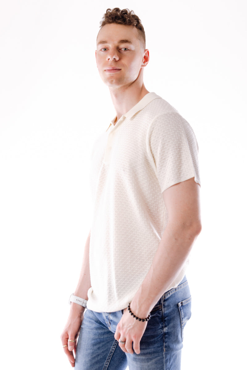 Knitted Polo Shirt