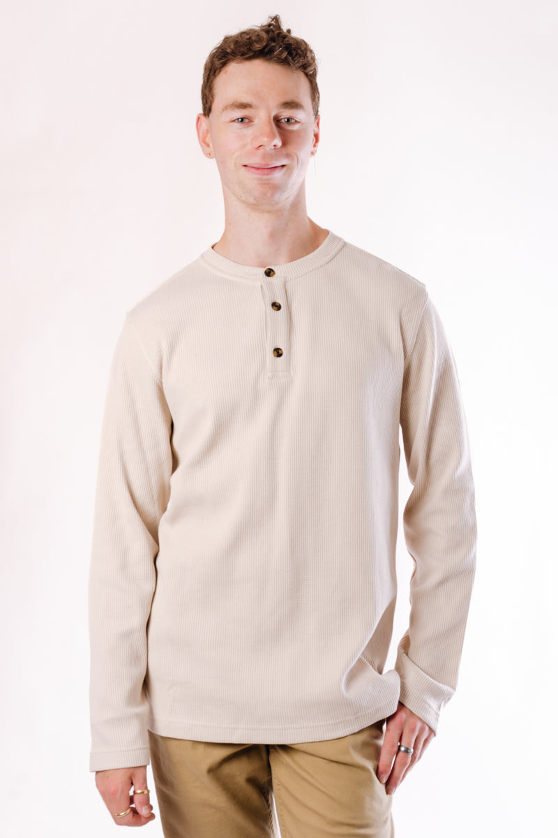 Long Sleeve Thermal Henley