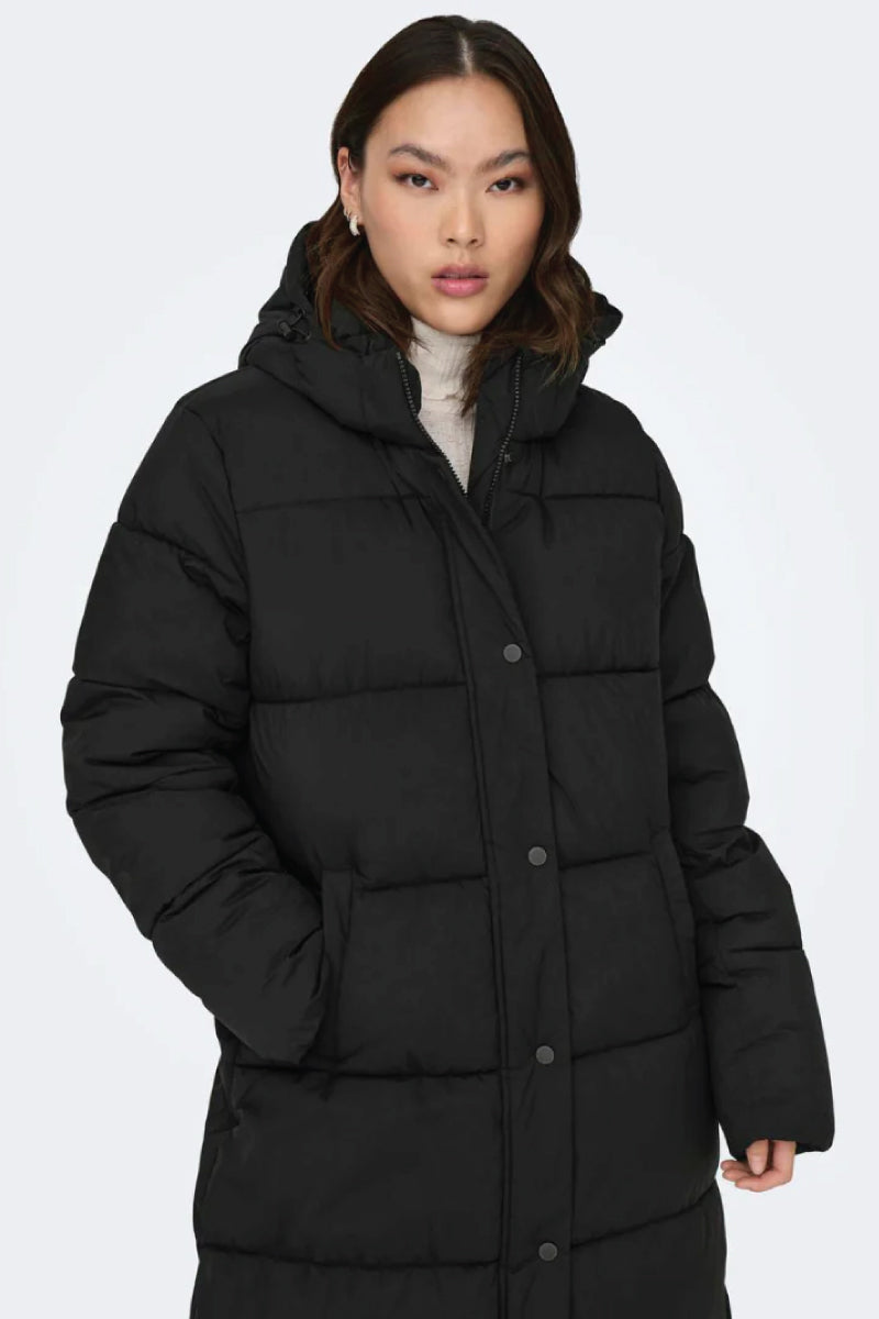 Lann Puffer Coat - BLK