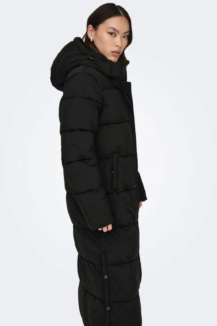 Lann Puffer Coat - BLK