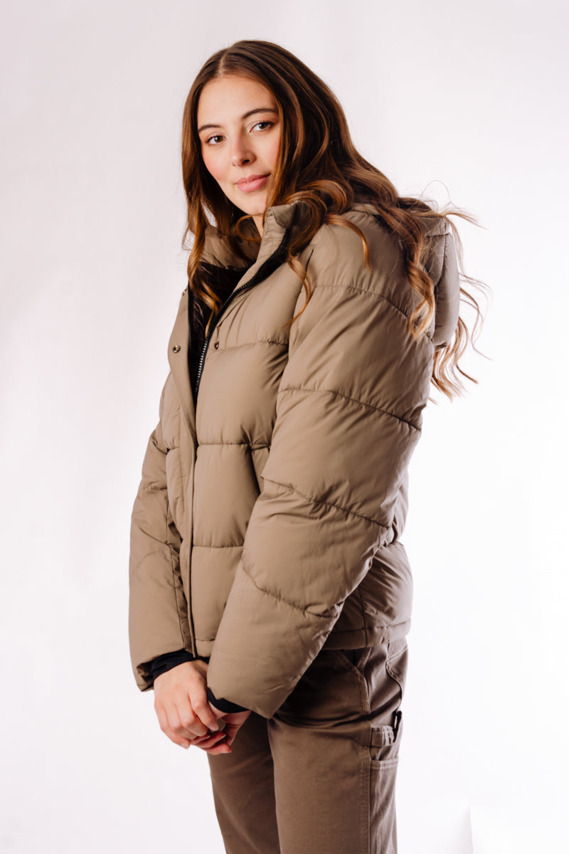 Lann Puffer Shorty Jacket - WAL