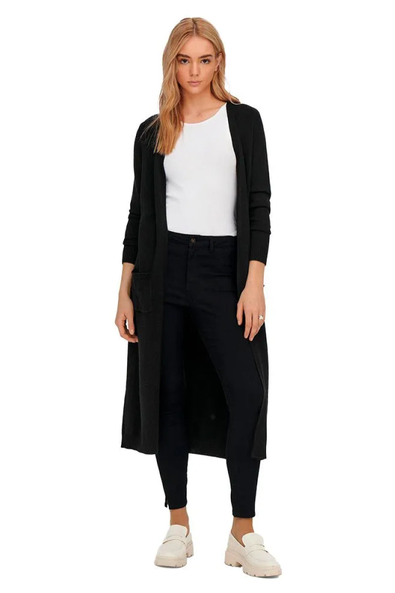 Lesly Long Cardigan - BLK