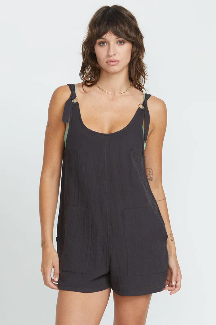 Lil Tie Strap Romper - VBK