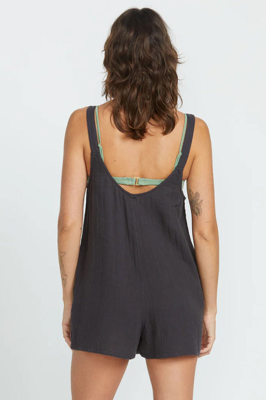 Lil Tie Strap Romper - VBK