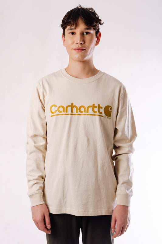 Logo Graphic Heavyweight Long Sleeve  - OAT