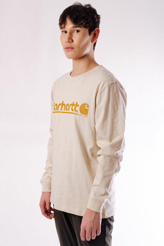 Logo Graphic Heavyweight Long Sleeve  - OAT