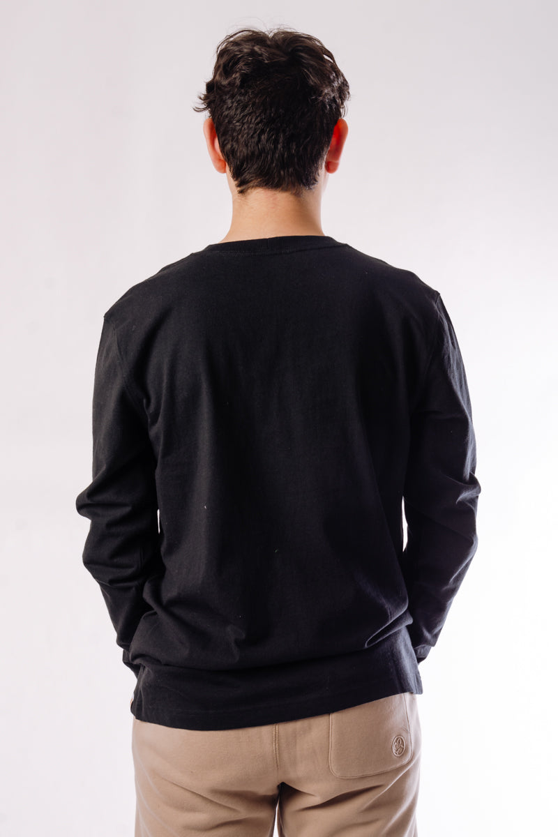 Logo Graphic Heavyweight Long Sleeve - BLK