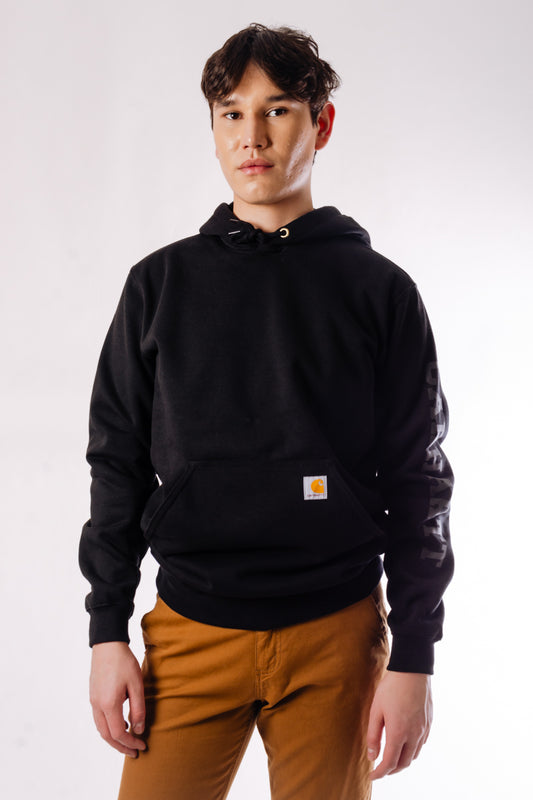 Loose Fit 1889 Graphic Sweatshirt - BLK