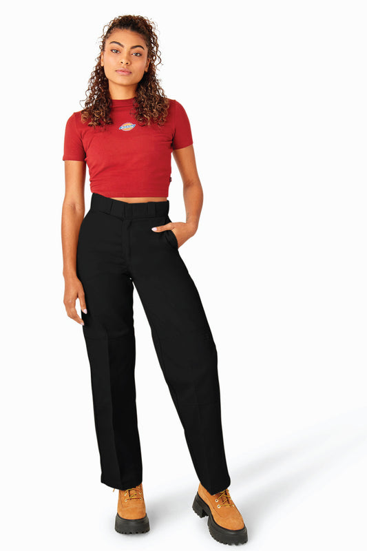 NIMIN Belted Wide Leg Pants for Women Loose Comfy High Waisted Office Work  Pants Trousers with Pockets Apricot Small at  Women's Clothing store