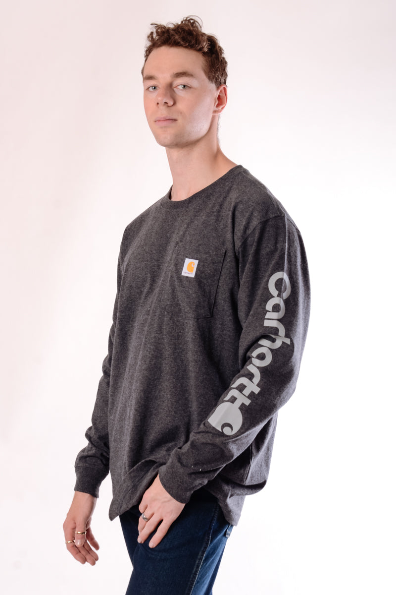 Loose Fit Heavyweight Graphic Long Sleeve