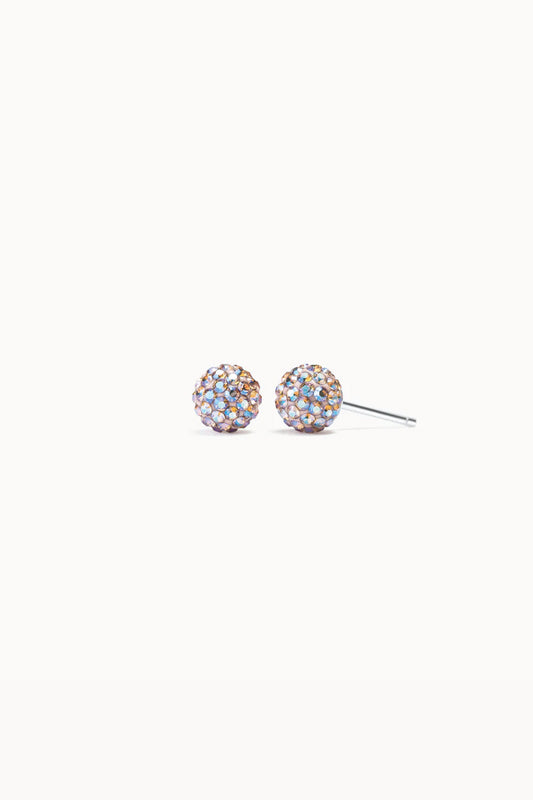 Mini Sparkle Ball Earrings - Ballet Slipper - BAL