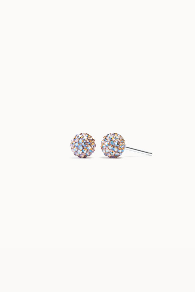 Mini Sparkle Ball Earrings - Ballet Slipper - BAL