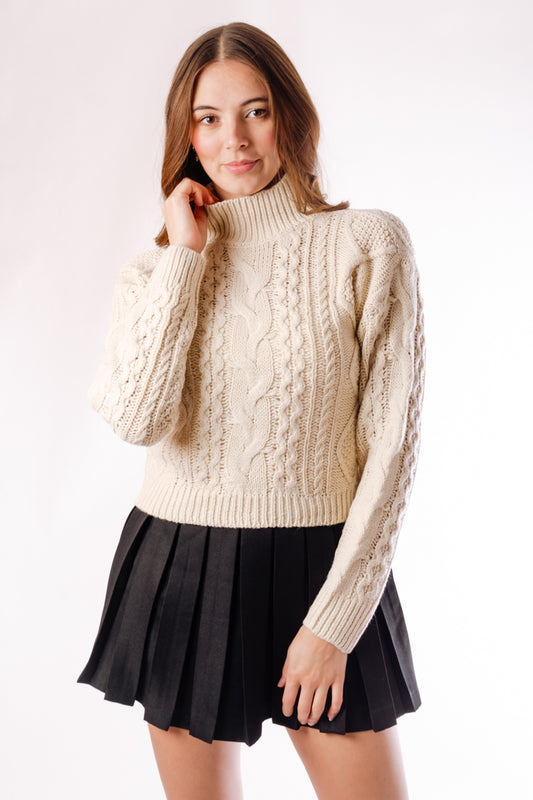 Mock Cable Sweater - BCH