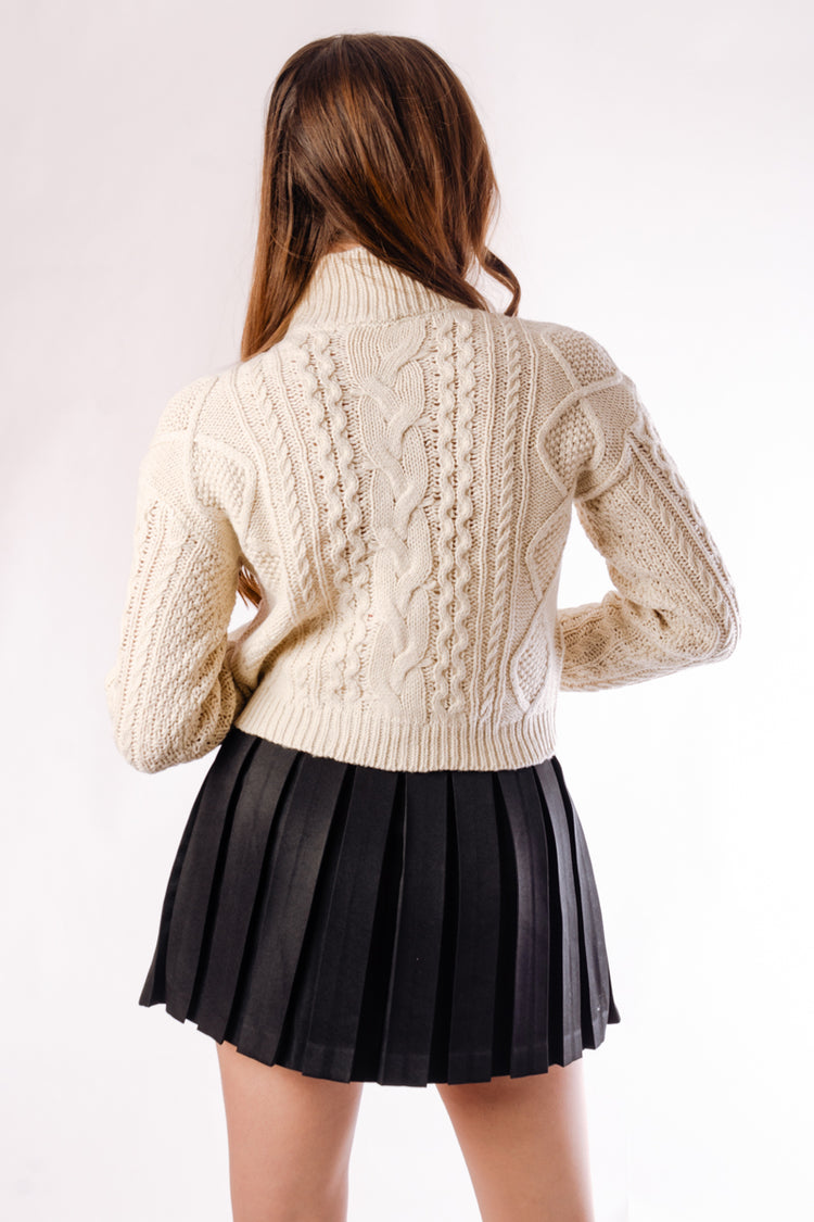 Mock Cable Sweater - BCH