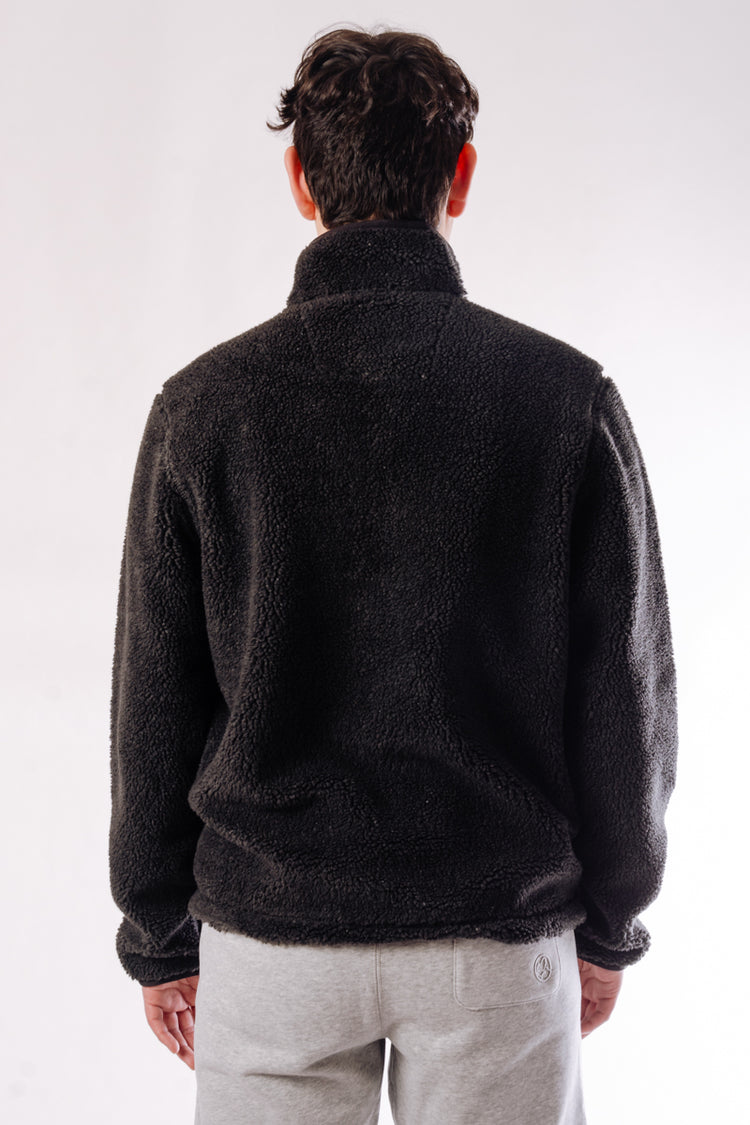 Montana Rugged Fleece Pullover - BLK