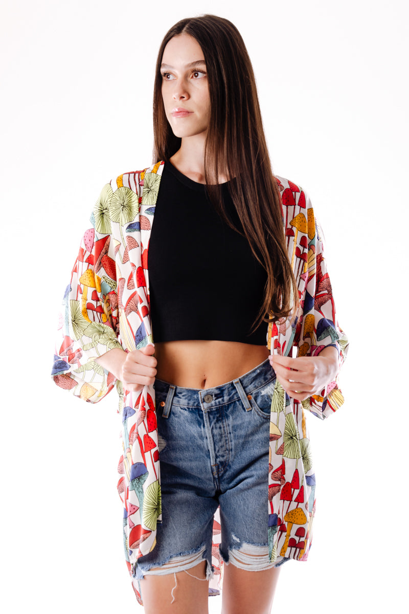 Mushrooms Kimono - MUL