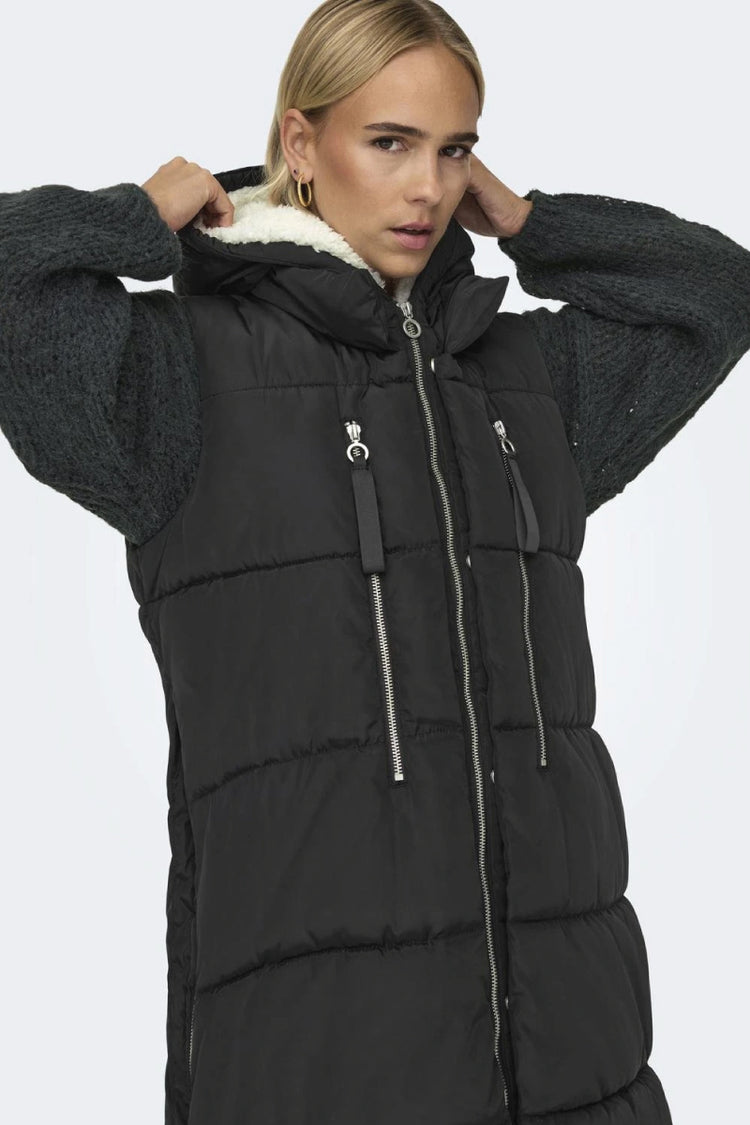 ONLY Women s Nora Puffer Vest Below The Belt Below The Belt Store