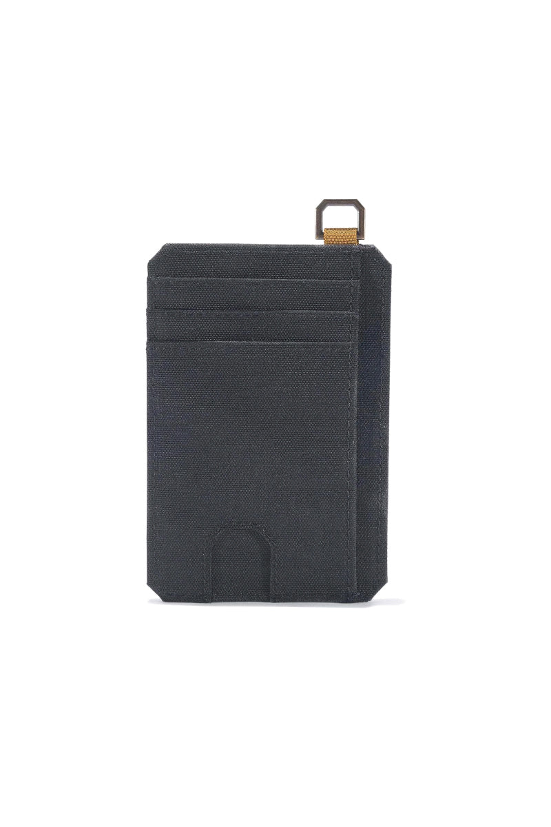 Nylon Duck Front Pocket Wallet - BLK