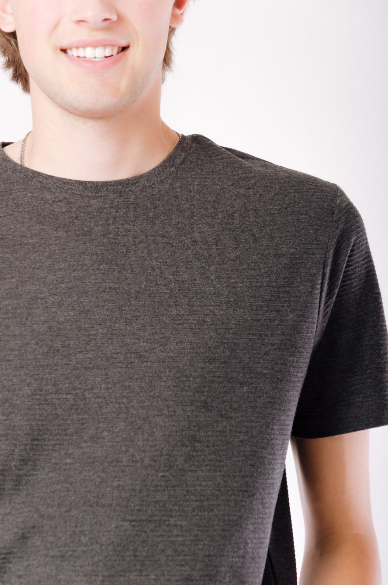 Ottoman Ribbed Tee