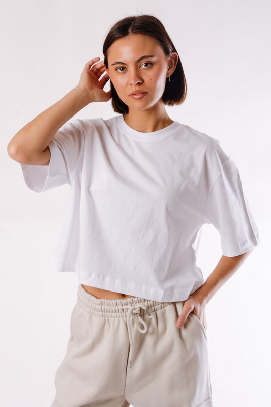 Oversize Boxy Tee 3.0 - WHT