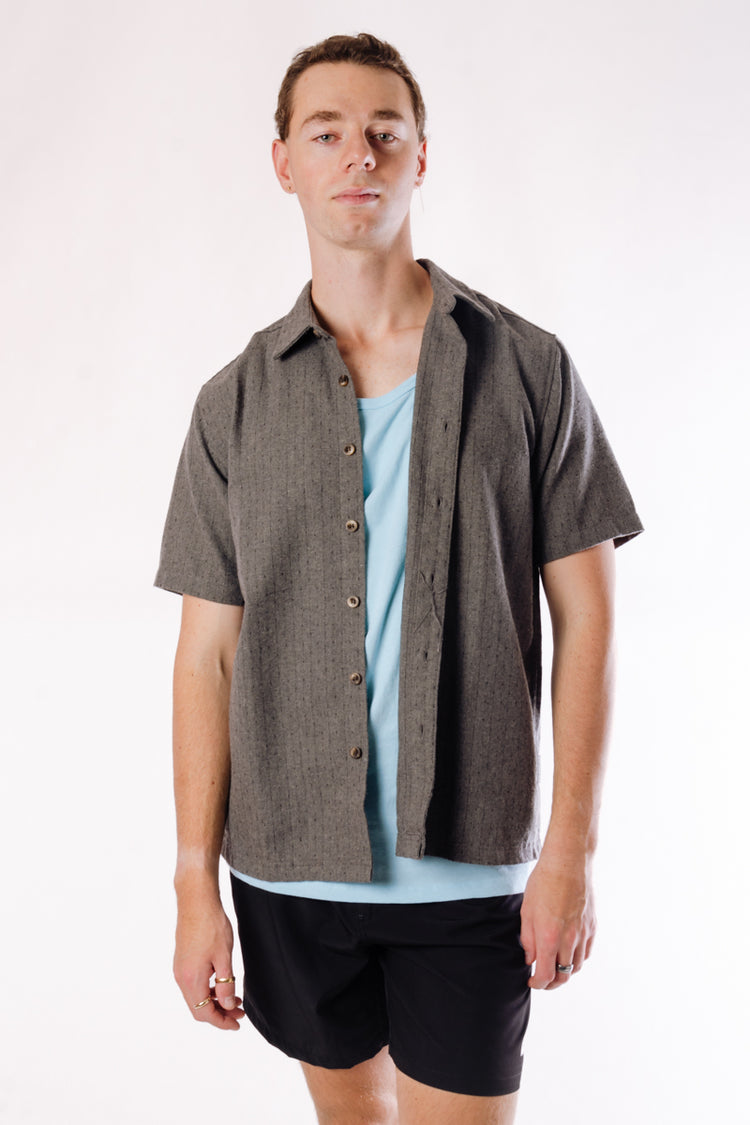 Pacific Linen Shirt - GRY