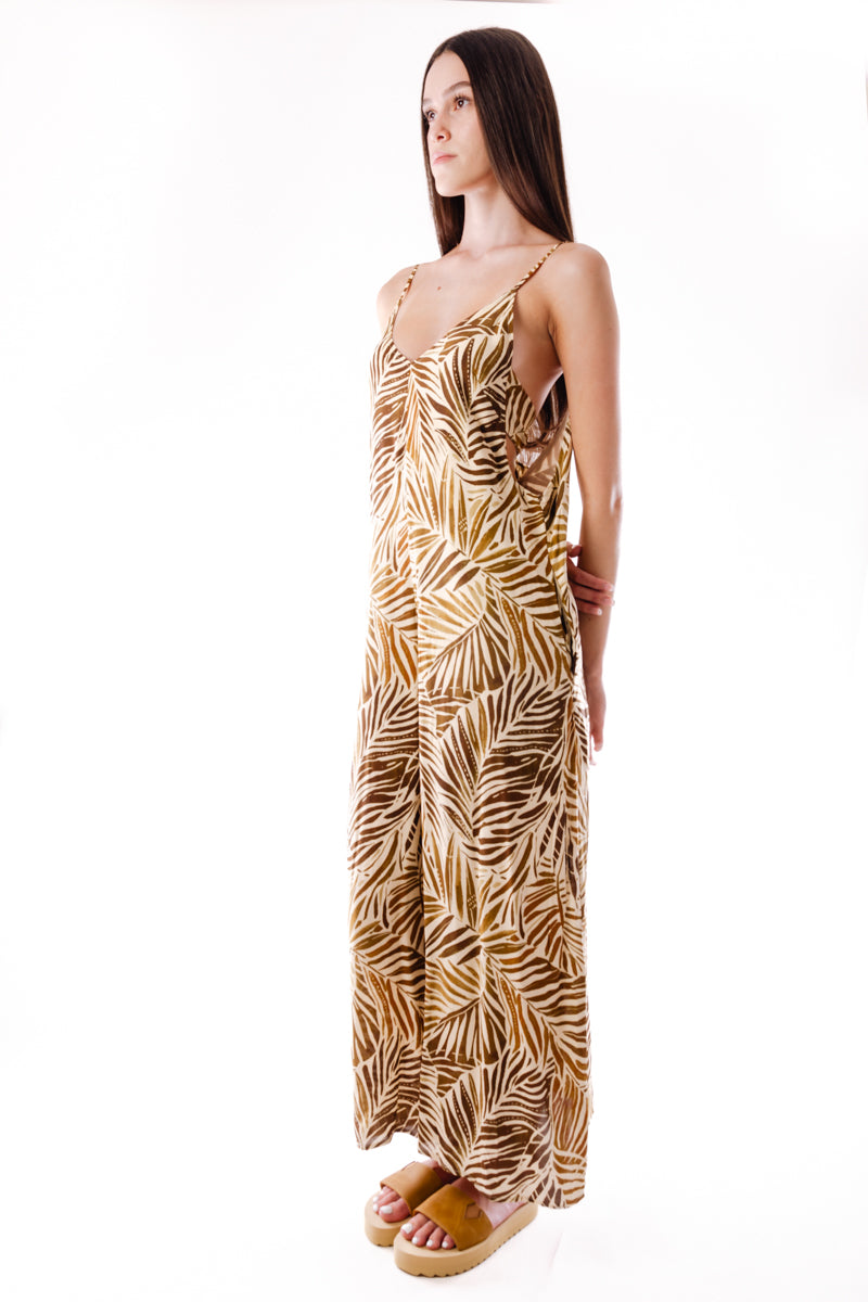 Palm Leaves Jumpsuit