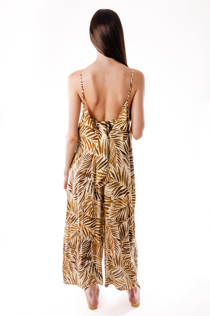 Palm Leaves Jumpsuit