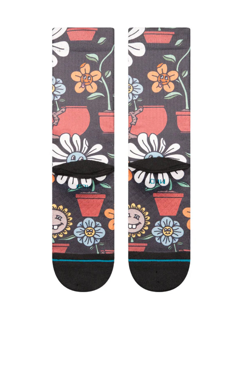 Planted Crew Sock - BLK